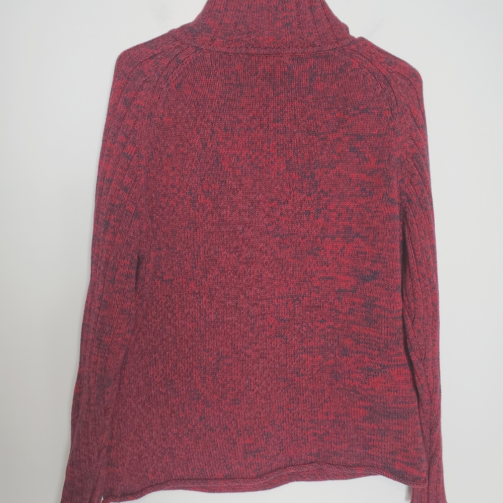 Two Dog Island Marled Mock Neck Sweater - Picture 2 of 6